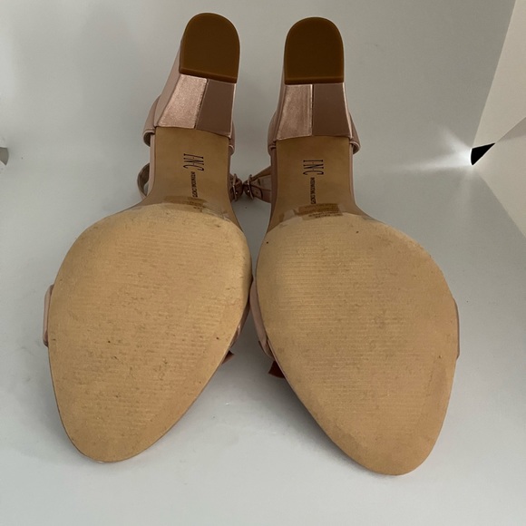 I.N.C. Pink Bisque Block Heel Sandals - Picture 3 of 6